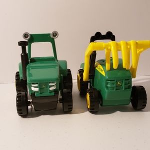 John Deere Plastic tractors Trucks